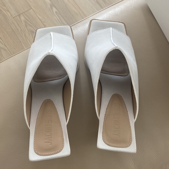 JACQUEMUS Les Mules Carino, open toe sandals sz 39. ✨ - Picture 5 of 10